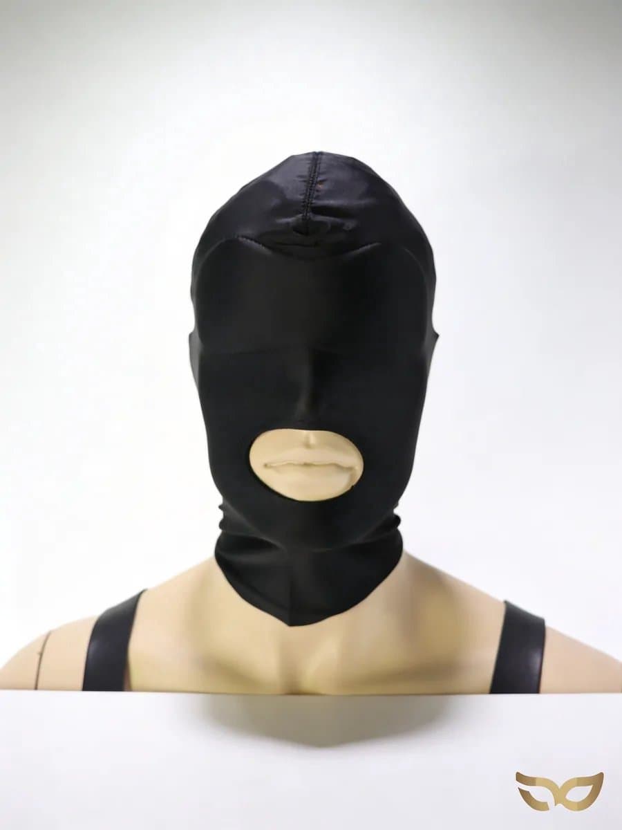 MySecretNL Bivak - Masker - Zwart - Mond en ogen open — afbeelding 1