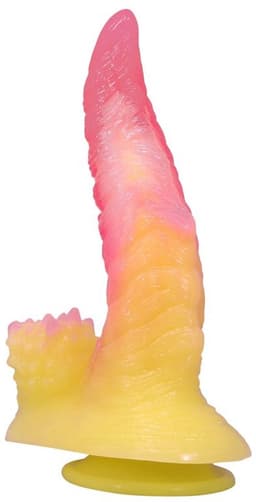 Ripplied Monster Fantasy Dildo met Zuignap — thumbnail 1