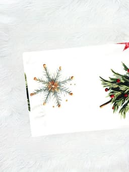 Dames Kerstjurk met Lange Mouwen – Kerstkleding Dames, Feestjurk met Kerstprint, Casual Jurk voor de Feestdagen - Maat S — thumbnail 4