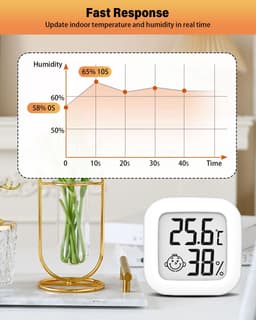 Thermometer hygrometer voor binnen — thumbnail 3