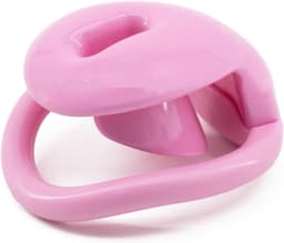 Penisklem met 4 ringen en riem, 3D-geprint, 2 sleutelsets — thumbnail 4