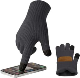 Handschoenen, touchscreen, uniseks, fleece, antislip, winddicht, voor snowboarden, dun, fietsen, wintersport — thumbnail 1