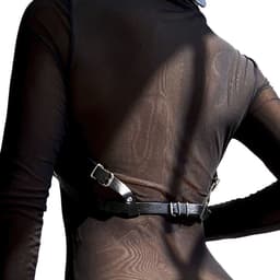 Subblime - Leather Chest Harnas Black One Size — thumbnail 2