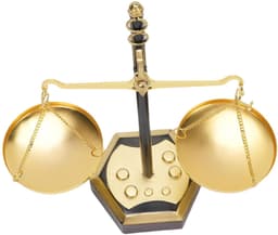 Metalen Antieke Gewichtsbalans voor Woonkamer — thumbnail 1