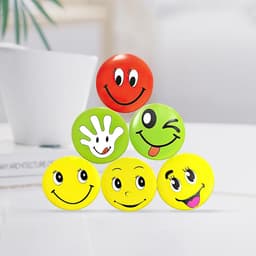 Pin Emoticon Buttons reversspelden voor kleding 45 mm willekeurig 39 — thumbnail 2