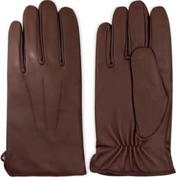Men's winter genuine sheepskin leather warm gloves cashmere or wool lining - ShopVlot — thumbnail 5