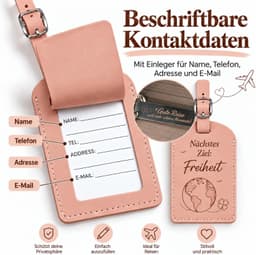 Geschenkset voor reispas en kofferlabel — thumbnail 4