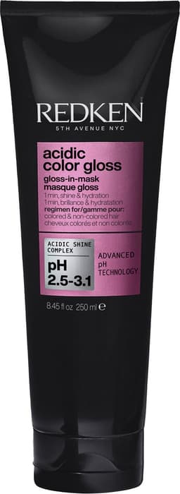 Redken - Acidic Color Gloss 1-Min Gloss-in-Mask - Voor gekleurd haar - Intense glans en hydratatie - 250ML — thumbnail 1