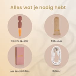Be Mine Pleasure - Vibrator - Vibrator voor Vrouwen - Wand Massage - Sex Toys voor Vrouwen - 20 Trilfuncties - 8 Snelheids Frequenties - IPX6 Waterdicht — thumbnail 9