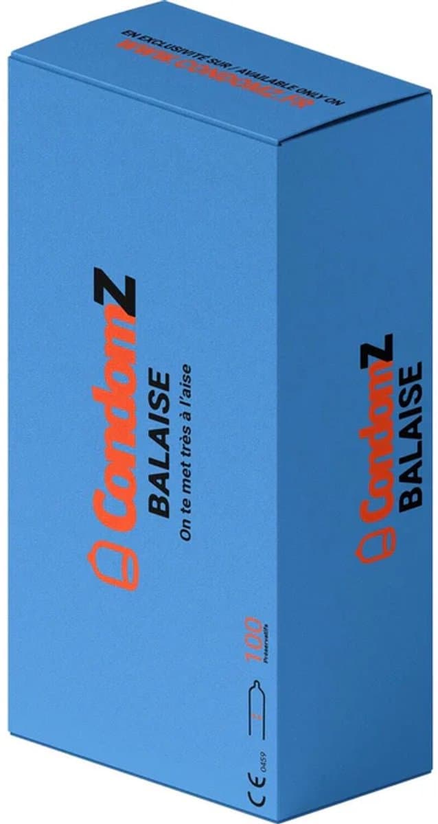 CondomZ Balaise XL 100 condooms — afbeelding 1