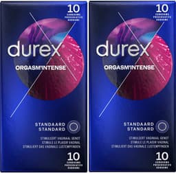 Durex Condooms Orgasm' Intense - 2 x 20 stuks - Voordeelverpakking — thumbnail 5
