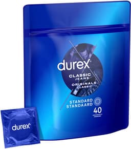 Durex Classic Natural x40 - 2 Stuks - Voordeelverpakking — thumbnail 1