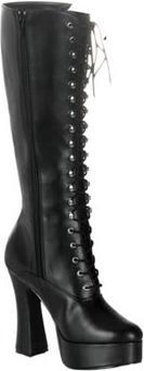 Pleaser - ELECTRA-2020 Kniehoge laarzen - US 13 - 44 Shoes - Zwart — afbeelding 1