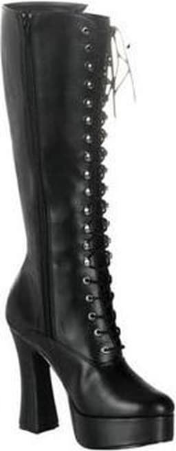Pleaser - ELECTRA-2020 Kniehoge laarzen - US 13 - 44 Shoes - Zwart — thumbnail 1