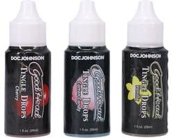 Doc Johnson - GoodHead Tingle Drops 3 smaken - 29 ml
