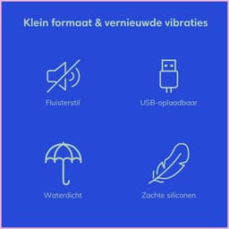 By Gioia Mini clitoris vibrator voor vrouwen - Waterdicht - Fluisterstil - Oplaadbaar - Mini vibrator - Clitoris vibrator & g-spot stimulator — thumbnail 6