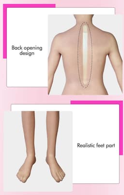 Bodysuit- Nepborsten-Full Body- Siliconen- Body Suit- Cosplay-Travestie- Siliconen Gezicht- — thumbnail 12