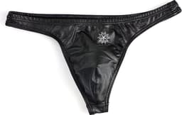 PU Lederen porno slip heren - Lage taille - Mini string - Erotisch ondergoed - Aansluitend — thumbnail 6