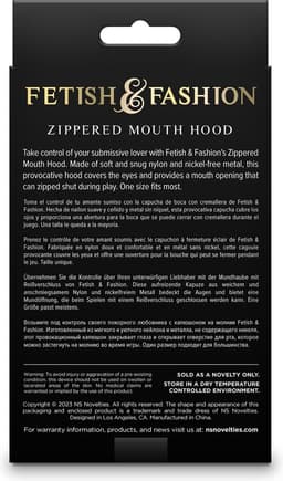Zippered Mouth Hood — thumbnail 3