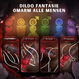 Fantasy dildo - Dragon Dildo - Animal Dildo - Dildo XXXXL Extreme - Grote Dildo's XXL - Dildo Anaal Groot - Big Dildo - met App – Sterke Zuiglap - Waterdicht — thumbnail 6