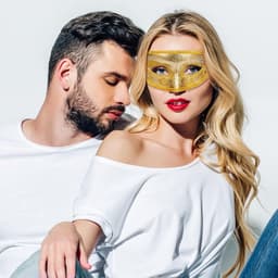 Masquerade Masks - 2pcs Lace Venetian Party Eye Mask - Halloween Costume Mask - Classic Mardi Gras Mask voor Stellen - Vrouwen en Mannen — thumbnail 11