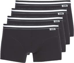 Heren slip katoen stretch groot formaat x6, zwart, M — thumbnail 1