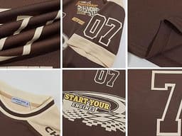 Oversized Y2K T-shirts met cartoonprint voor dames en heren - Vintage streetwear look — thumbnail 2