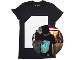 Interactief Glow In the Dark T-shirt voor Kinderen - Creatief Tevreden