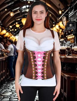 Bierfeest T-Shirt voor Dames in Beierse Stijl voor Oktoberfest — thumbnail 4