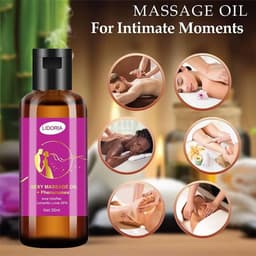 LIDORIA Erotische massageolie | Massageolie met feromonen | Sensuele massageolie | Romantische massage olie | Intieme olie voor koppels | Feromoon olie | Zijdezachte massageolie | Natuurlijke sensuele olie | Spa massage olie | Sex aantrekkingskracht — thumbnail 2