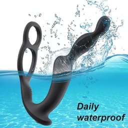 Ynkkvre - Anal Vibrator - Mannen - 10 Vibratiemodi - 3 Motoren - Prostaatstimulatie - Met afstandsbediening - Dildo en Buttplug — thumbnail 7