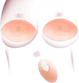 Ynkkvre - Nippelvibrator - Vrouwen - 10 Vibratiemodi - Nippelstimulatie - Met afstandsbediening - Silicone materiaal - Voor solo of koppelsessies — thumbnail 1