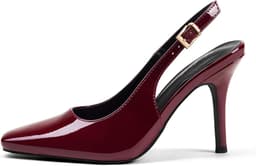 Elegante Slingback Pumps met Vierkante Neus en 8,5 cm Hakken — thumbnail 4