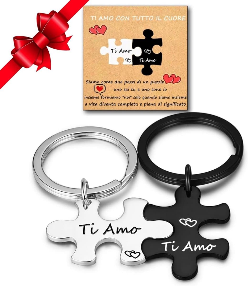 Cadeau voor Dames en Heren - Gravure Puzzel voor Koppels - Perfect voor Valentijnsdag en Kerstmis — afbeelding 1
