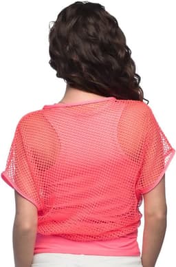 Sexy Visnet Top voor Dames - Perfect voor Feest of Carnaval — thumbnail 4
