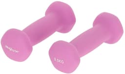 Activ Space - Neopreen Halterset - Gewicht 0,5 kg - Antislip - Fiolet — thumbnail 2
