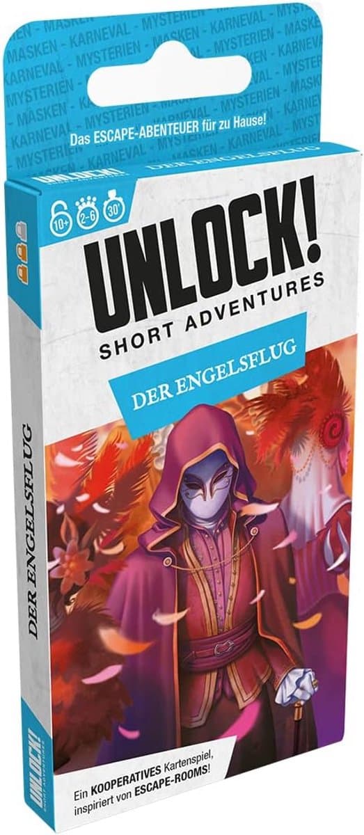 Escape Room Spel De Engelenvlucht Kort Avontuur Puzzelspel voor 1-6 Spelers — afbeelding 1