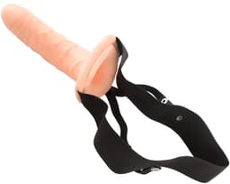 Pipedream Fetish Fantasy voorbinddildo Beginner's Hollow Strap-Onkin beige - 6,5 inch — thumbnail 6