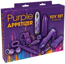 Paarse Appetizer set met seksspeeltjes — thumbnail 1