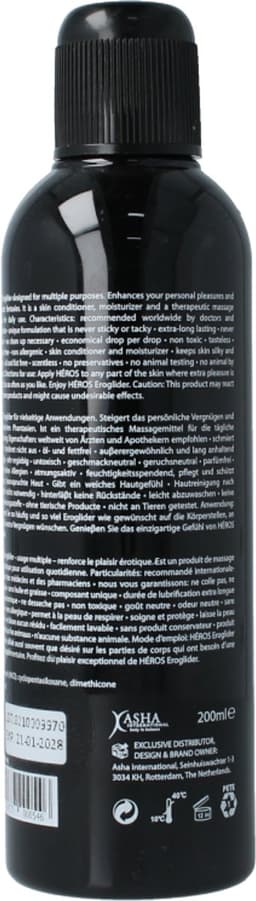 Heros Siliconen Glijmiddel - 200 ml — thumbnail 3