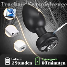 Lzwintrading - Buttplug Vibrator met APP Control - Vibrators voor Vrouwen & Mannen - Prostaat Stimulator - 3-Delige Siliconen Set - Butt Plug met 9 Vibratie Standen - Sex Toys voor Koppels - Anale Speeltjes - Vibrerende Buttplug - Anaal Dildo — thumbnail 5