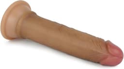 Dual Silcone dildo 7" zeer realistisch — thumbnail 4