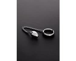 Donut C-Ring Anal Egg (45/45mm) with chain