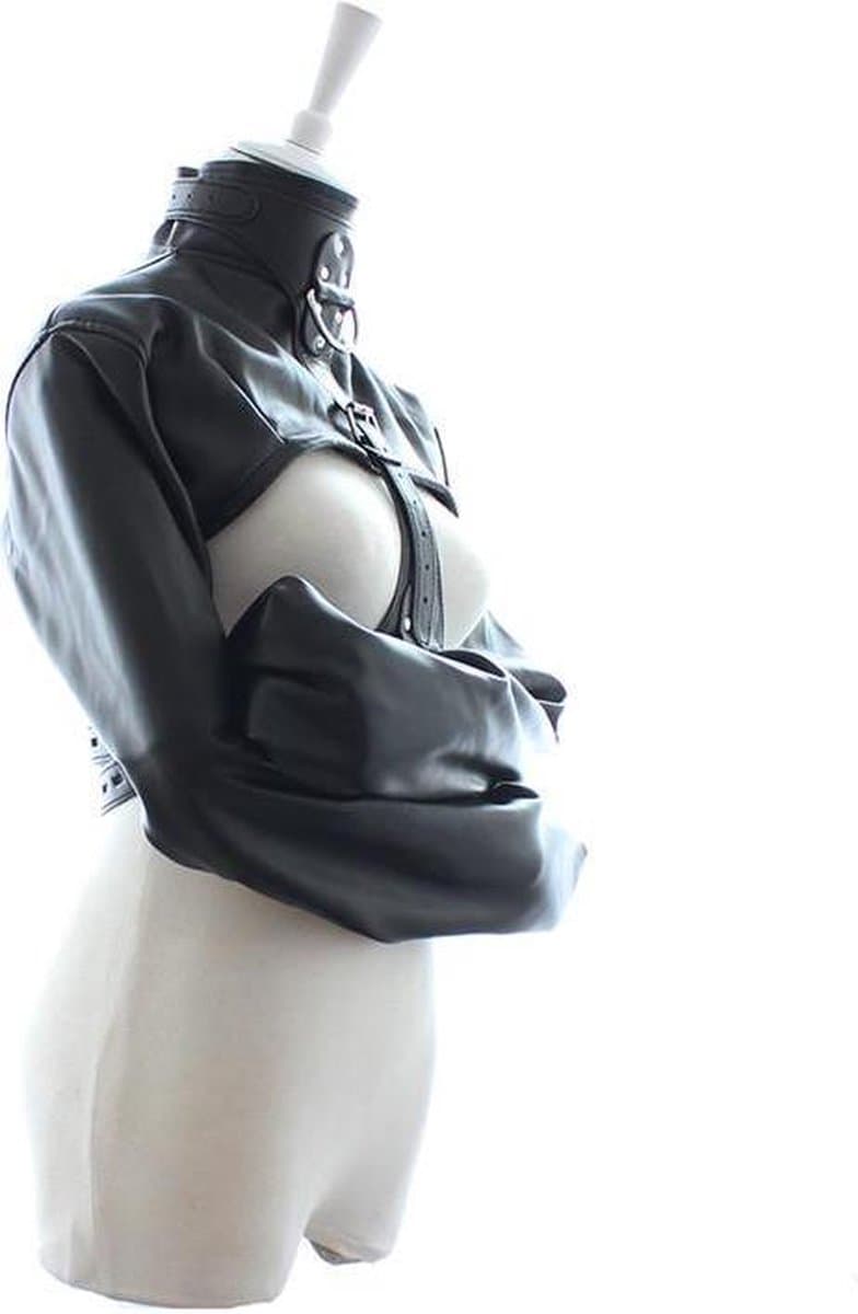 Bondage Body Bag / Dwangbuis Nylon en PU Leer - maat S/M — afbeelding 1