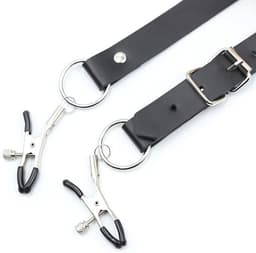 OHMAMA FETISH | Ohmama Fetish Leg Bondage Strap Clit Clamps — thumbnail 5
