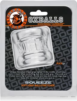 Oxballs - Squeeze Ballstretcher Transparant — thumbnail 10