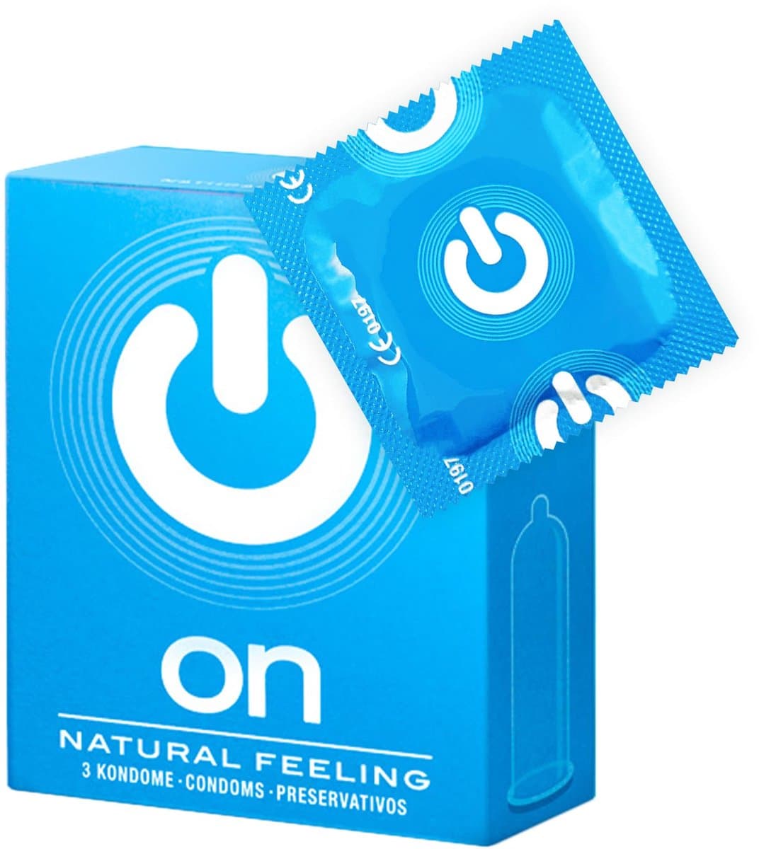 ON) Natuurlijkal feeling Condooms, 3-pack — afbeelding 1