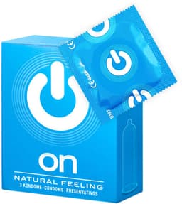 ON) Natuurlijkal feeling Condooms, 3-pack — thumbnail 1
