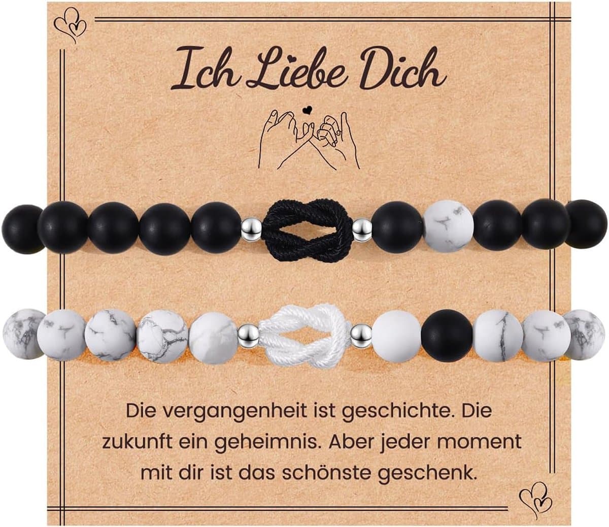 MANVEN Partner Gifts, Partner Bracelets, Couples, Gifts, Couples, Valentine's Day, Christmas, Birthday, Anniversary - ShopVlot — afbeelding 1