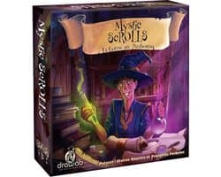 Mystic ScROLLS spel - Dobbelspel Race - Snelle Partijen - Real-time Actie - 20x20x4 cm - Meerkleurig